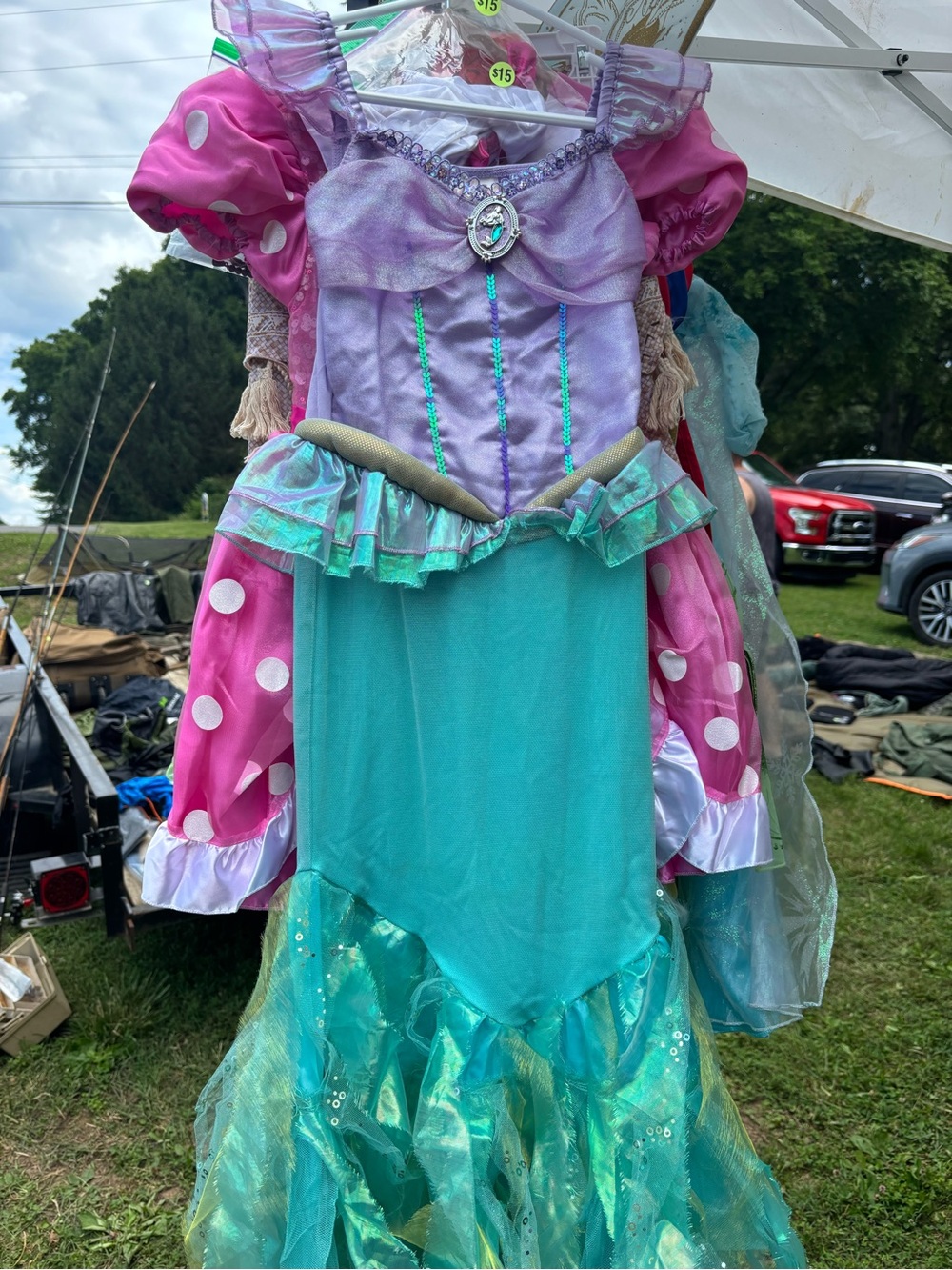 Disney Ariel Mermaid Princess Costume 5/6
